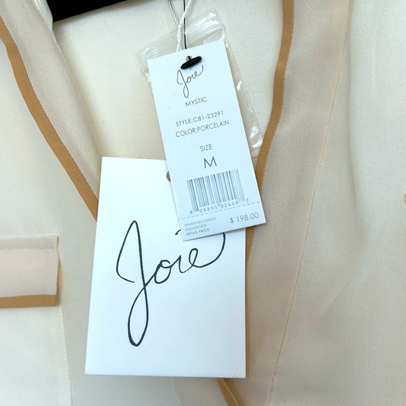 NWT JOIE silk blouse - Picture 5 of 6